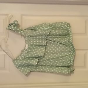 Polka dot top